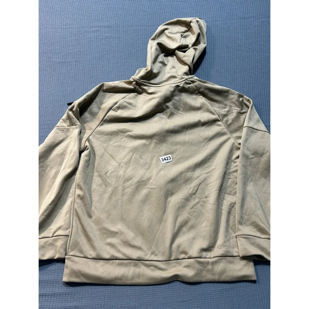 Nike Therma-FIT Full Zip Hoodie Mens Large Khaki
